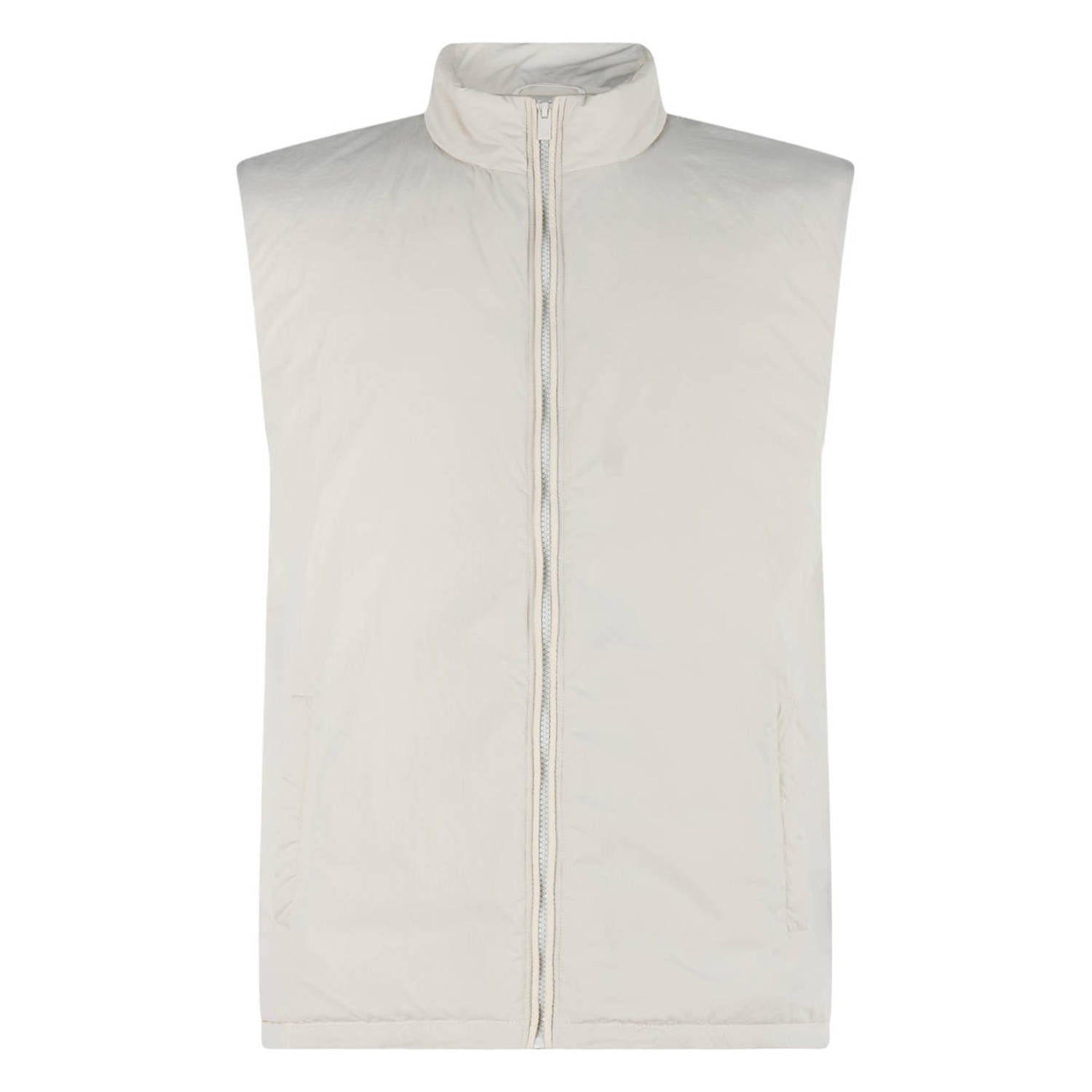 Shoeby bodywarmer met backprint zand