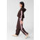 Shoeby ballon joggingbroek - donkerbruin/roze