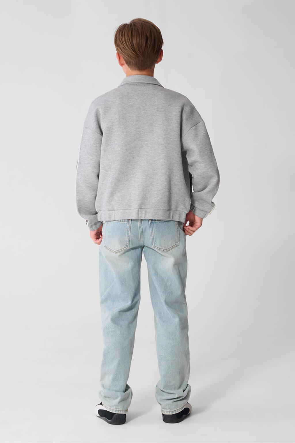 Shoeby boxy sweatvest - lichtgrijs