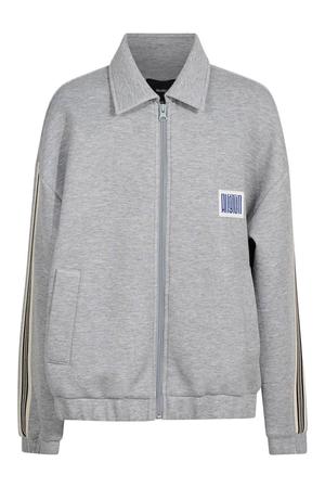 boxy sweatvest - lichtgrijs