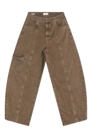 high barrel jean - groen