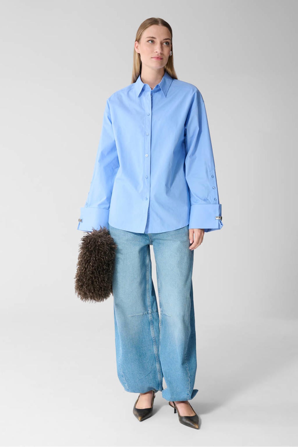Shoeby blouse - lichtblauw