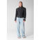 Shoeby geruite cropped blazer met studs - donkergrijs