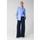 Shoeby wide leg broek - donkerblauw