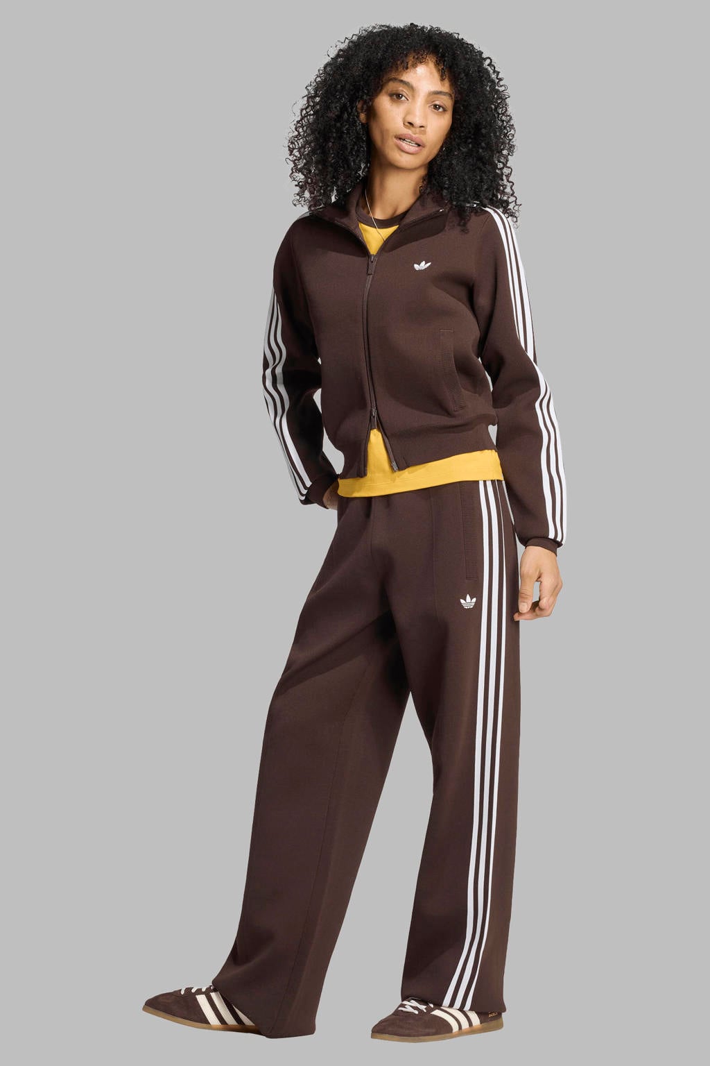 adidas Originals Adilenium knitted vest - donkerbruin