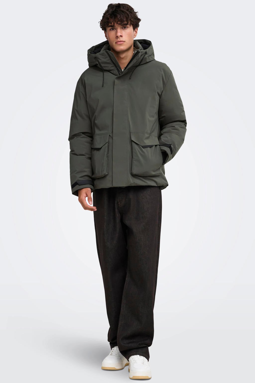 ONLY & SONS winterjas - beluga