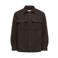 ONLY & SONS regular fit overshirt - demitasse