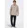 ONLY & SONS regular fit overshirt - chinchilla