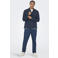 ONLY & SONS regular fit gemêleerd overshirt - blue nights