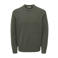 ONLY & SONS regular fit gebreide trui met wol - beluga