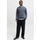 JACK & JONES PREMIUM katoenen relaxed fit gebreide trui - turbulence