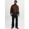JACK & JONES PREMIUM katoenen regular fit gebreide trui - chocolate torte