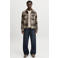 JACK & JONES PREMIUM katoenen regular fit gebreide trui - silver lining
