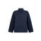 Another-Label blouse met rafels - donkerblauw