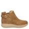 Skechers Wilshire BLVD suède enkelboots - cognac