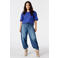 MS Mode Plus Size top - blauw
