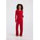 America Today pyjamatop met ajourdetails - rood