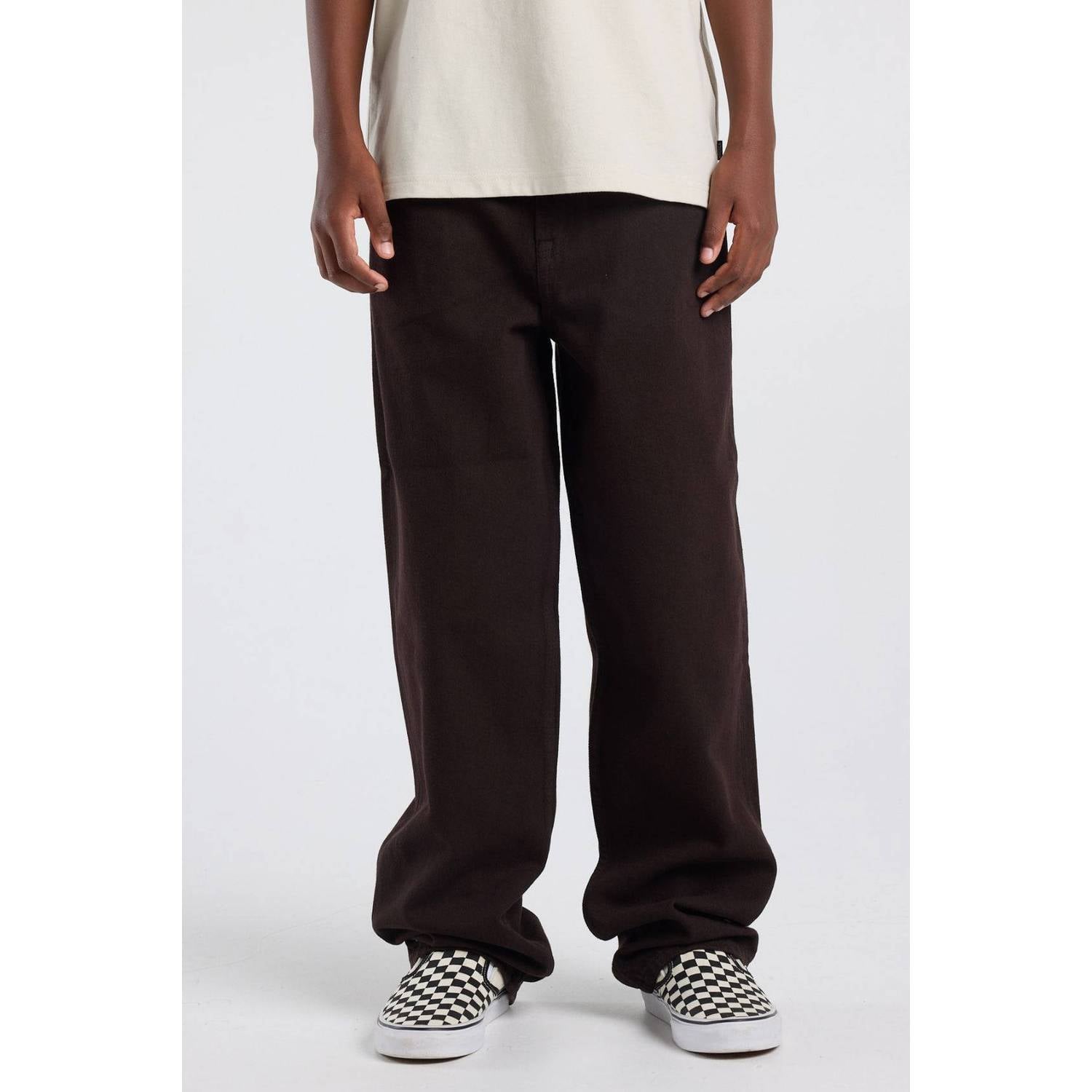 America Today loose fit jeans bruin