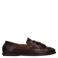 Manfield leren loafers - donkerbruin