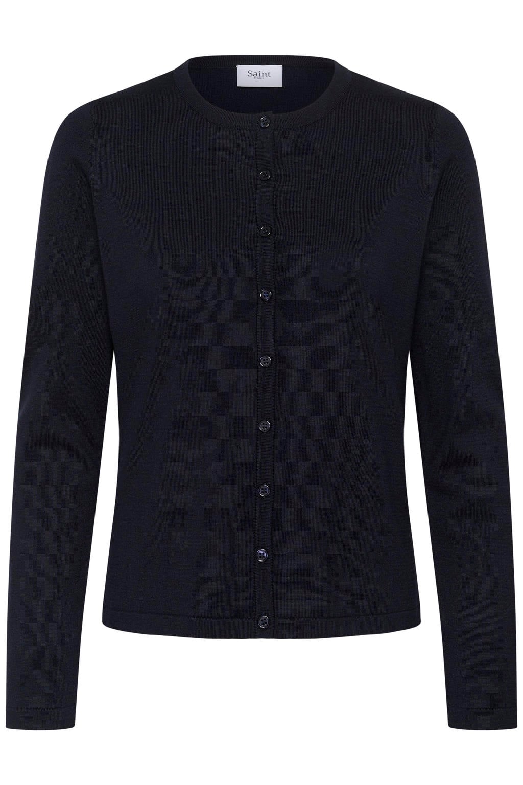 Saint Tropez gebreid vest - marineblauw