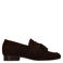 Manfield suède loafers - donkerbruin