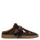 Manfield suède sneakers - donkerbruin