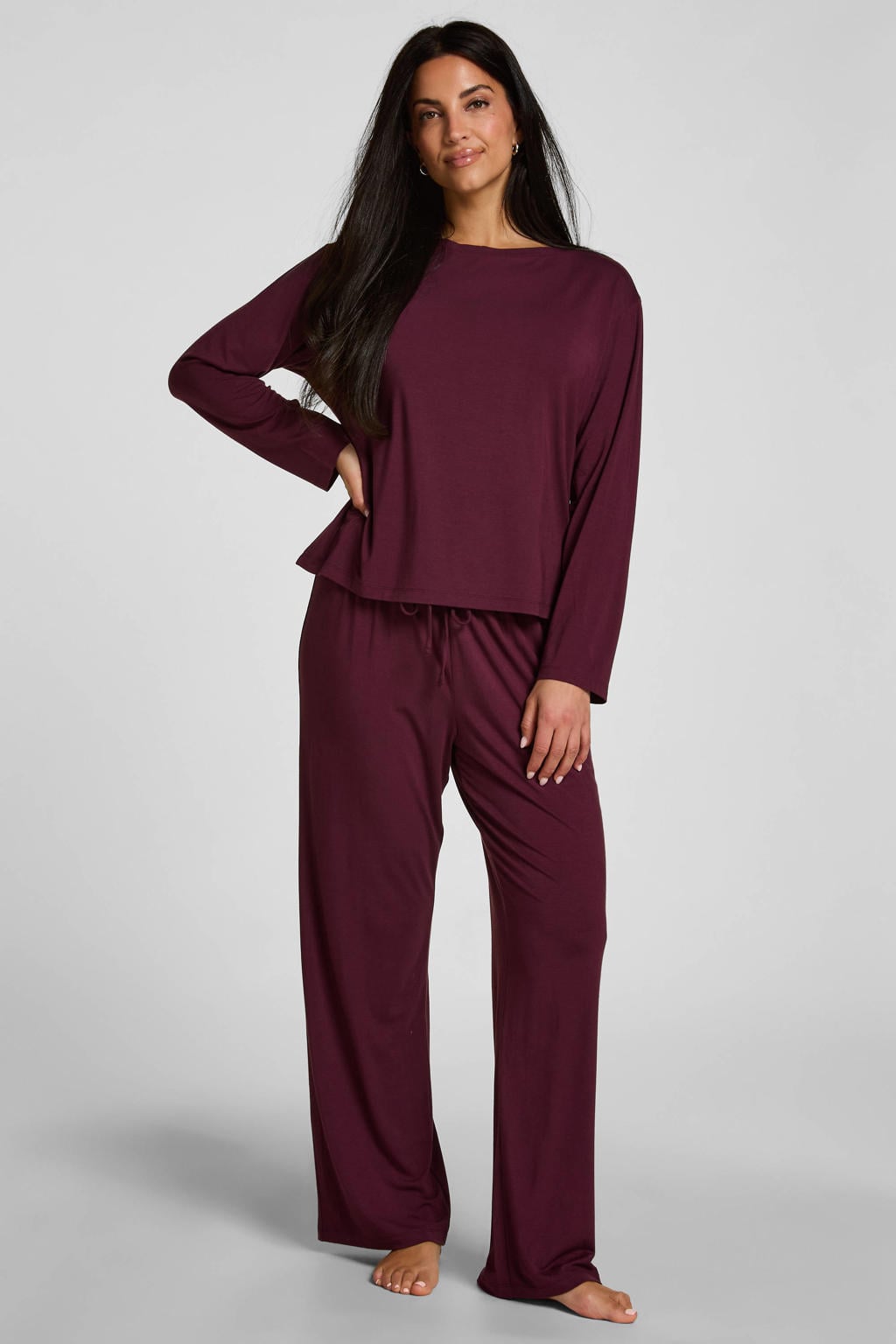 Hunkemöller pyjamabroek - paars