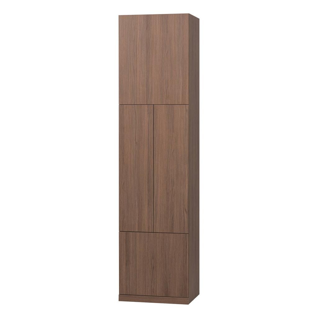 WOOOD Build Smalle Opbergkast - Eiken Fineer - Naturel - 215x54x41