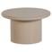 WOOOD WOOOD Mavon Bijzettafel - MDF Hoogglans - Zand - 35x60x60