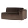 WOOOD WOOOD Mojo Base 1,5-zits Bank Arm Rechts - Bouclé - Beige - 74x145x97
