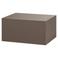 WOOOD Savo Salontafel - MDF Hoogglans - Mokkabruin - 40x80x60