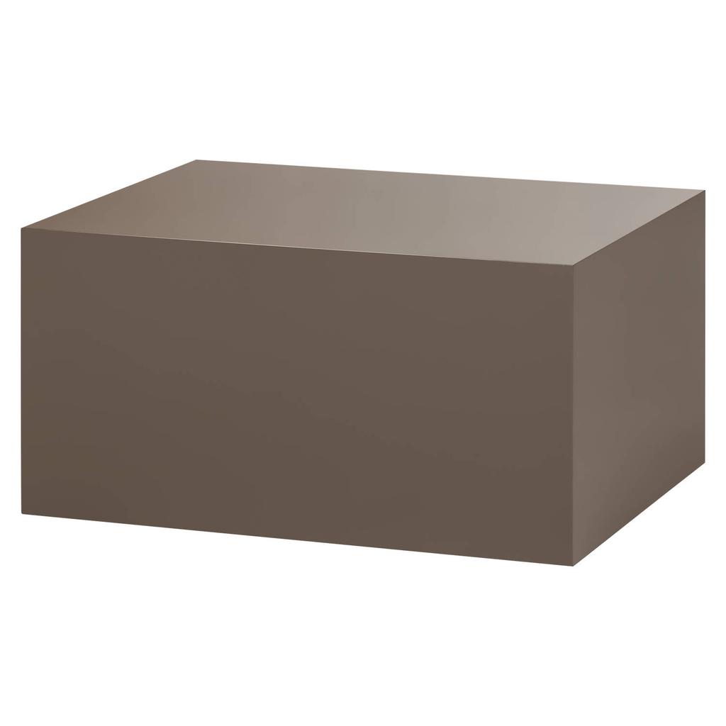 WOOOD Savo Salontafel - MDF Hoogglans - Mokkabruin - 40x80x60