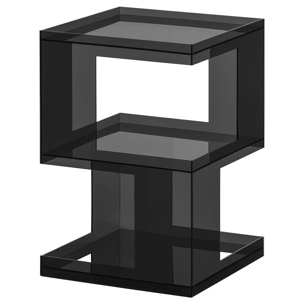 WOOOD bijzettafel - grijs