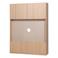 WOOOD Build Tv Opbergkast 160 cm - Walnoot Fineer - Bruin - 215x160x41