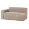 WOOOD WOOOD Mojo Base 1,5-zits Bank Arm Links - Wollig - Donkerzand