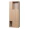 WOOOD Build Opbergkast 80 cm - Eiken Fineer - Naturel - 215x80x41