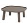 WOOOD WOOOD Mosa Salontafel - Hout - Mokkabruin - 37x80x80
