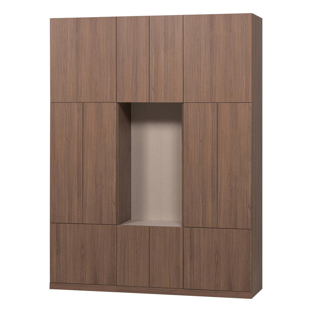WOOOD Build Wandkast Combinatie 162 cm - Eiken Decor - Naturel