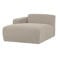 WOOOD WOOOD Mojo Base Chaise Longue Bank Links - Wollig - D.zand