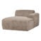 WOOOD WOOOD Mojo Base Chaise Longue Bank Rechts - Wollig - D.zand
