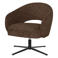 WOOOD WOOOD Pico Draaifauteuil - Wollig Structuur - Zand - 74x71x69