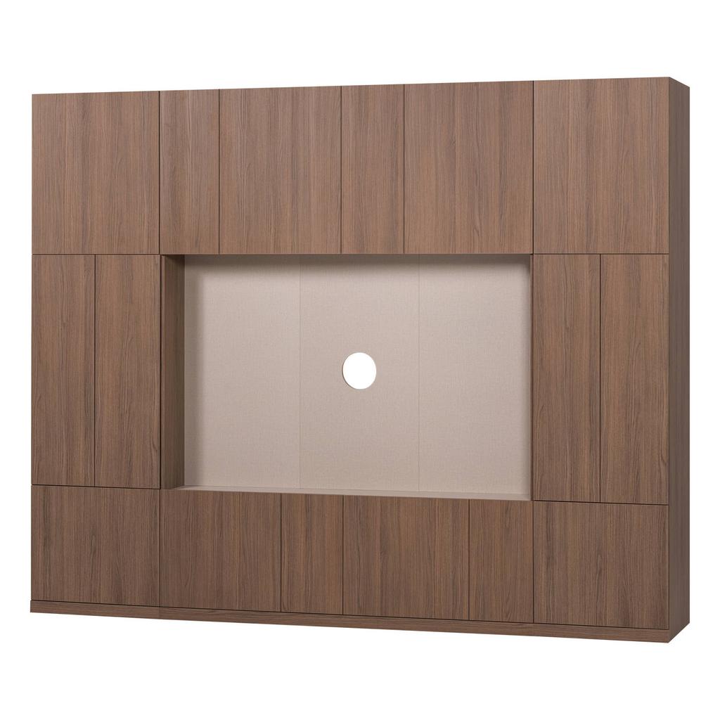 WOOOD Build Wandkast Combinatie 268 cm - Eiken Decor - Naturel