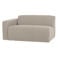 WOOOD WOOOD Mojo Base 1,5-zits Bank Arm Links - Wollig - Donkerzand