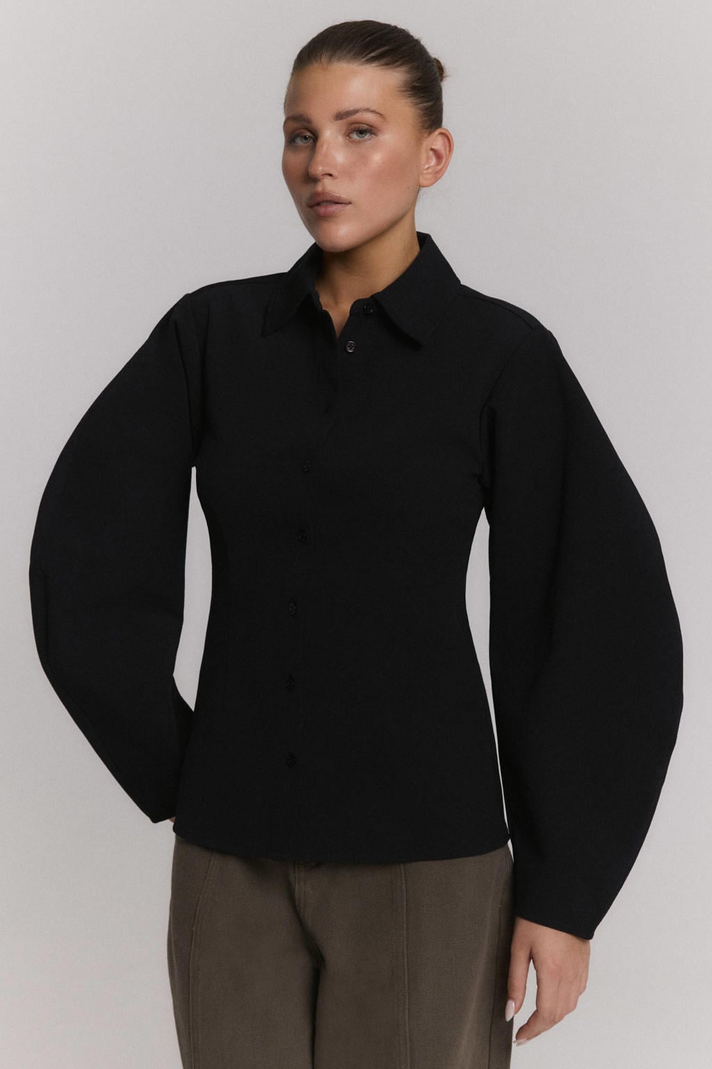 Refined Department blouse - zwart