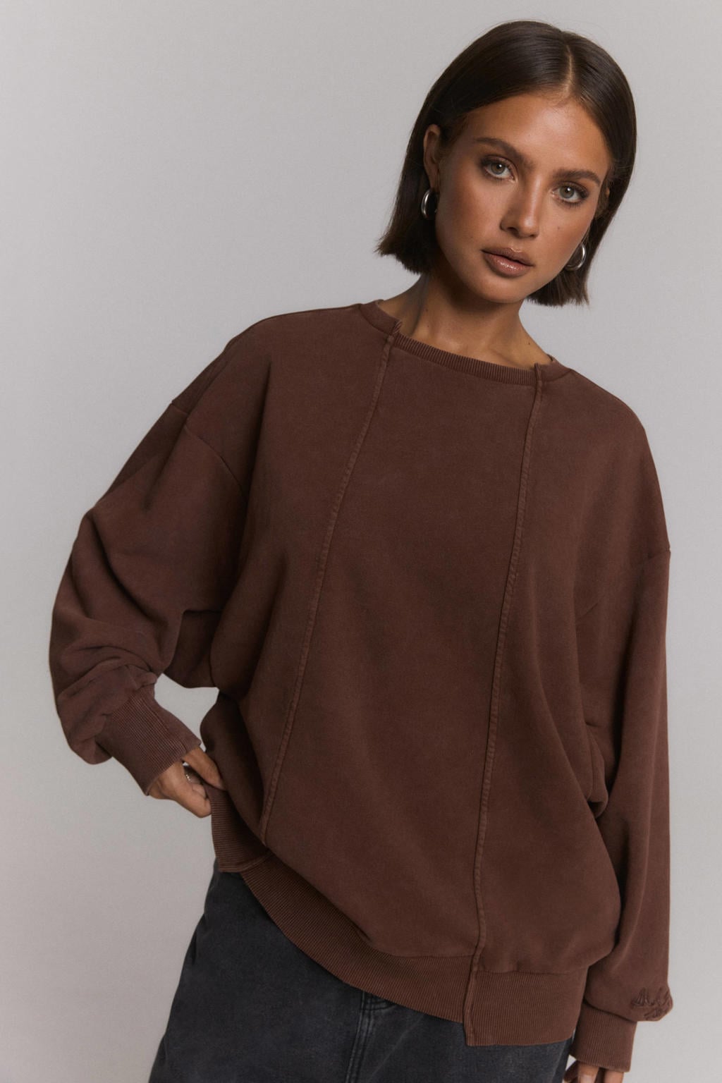 Refined Department sweater - bruin