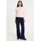 Cache Cache wollen gebreid vest met borduursels - lichtroze