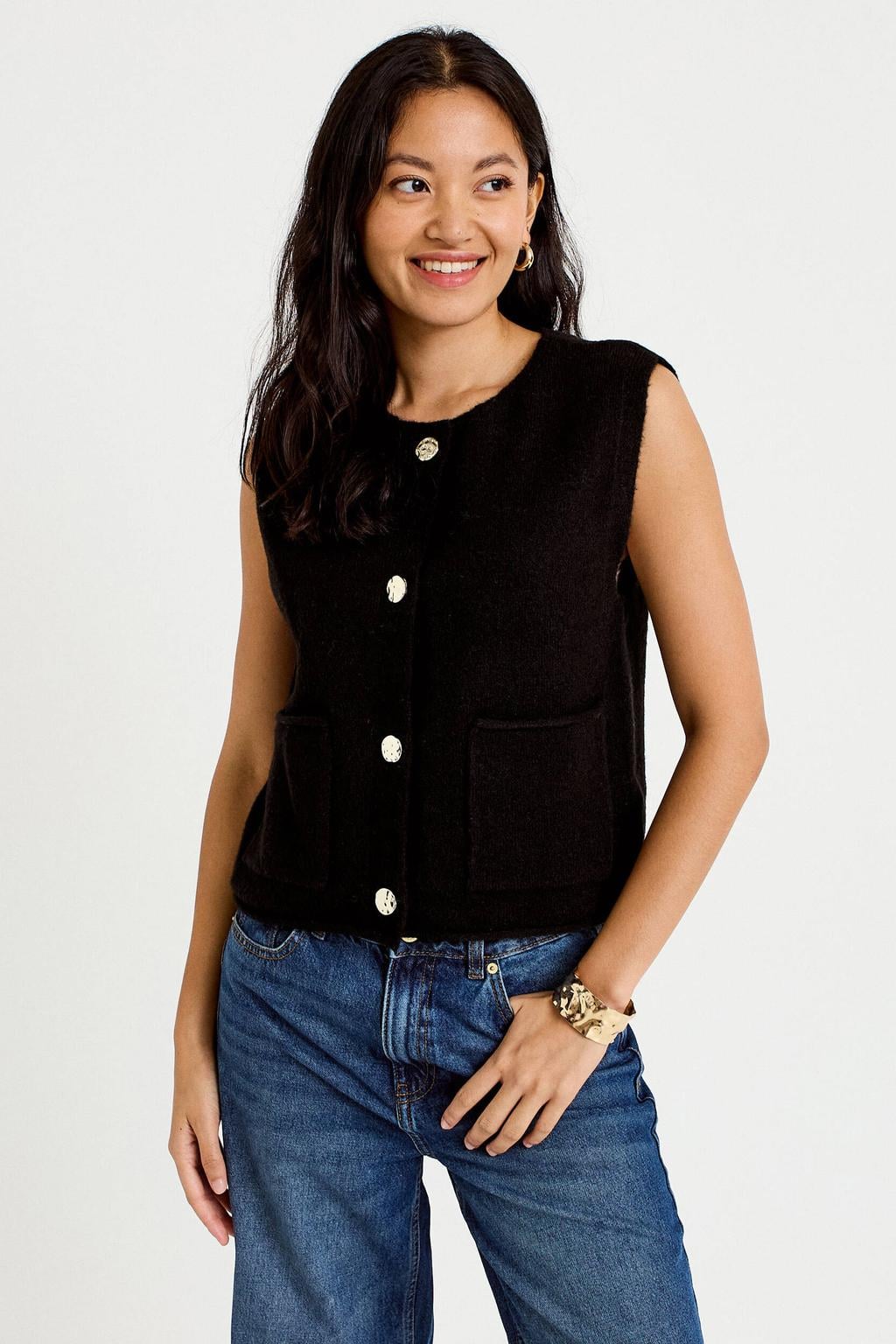 Cache Cache gilet - zwart
