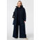 MS Mode Plus Size regenjas - donkerblauw
