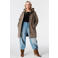 MS Mode Plus Size regenjas - taupe