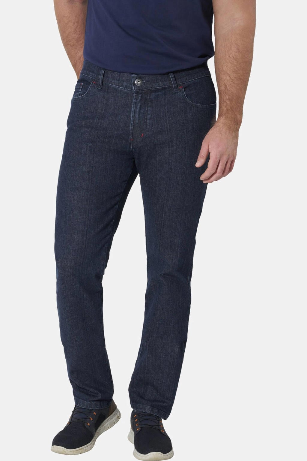 Jan Vanderstorm jeans Plus Size - donkerblauw